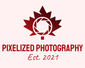 Maple Leaf Shutter  logo design