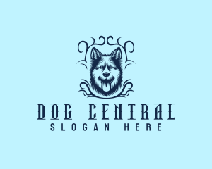 Guard Dog Grooming logo design