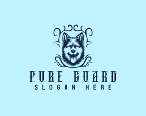 Guard Dog Grooming logo design