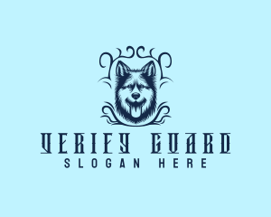 Guard Dog Grooming logo design