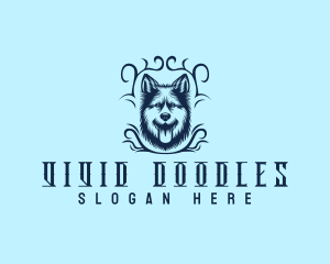 Guard Dog Grooming logo design