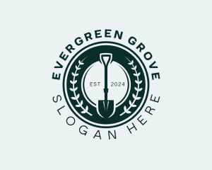 Shovel Lawn Landscaping logo design