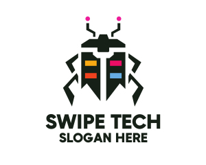 Beetle Tech Robot logo design