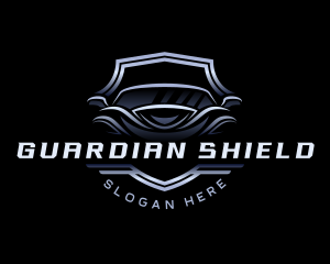 Automobile Car Shield logo design