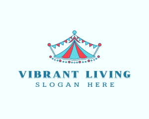 Vibrant Carnival Rooftop logo design