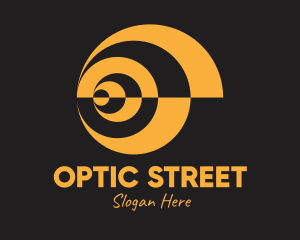 Optical Yellow Sun logo design