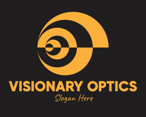 Optical Yellow Sun logo design