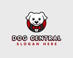 Pet Puppy Dog logo design