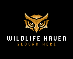 Wildlife Owl Bird logo design