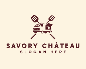 Food Truck Catering logo design