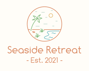 Tropical Seaside Shore logo