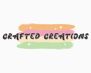 Rainbow Sparkle Business logo design