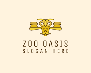 Wildlife Owl Zoo logo design