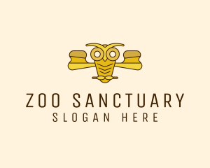 Wildlife Owl Zoo logo design