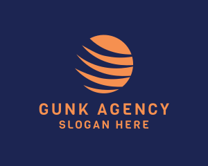 Media Globe Agency logo design