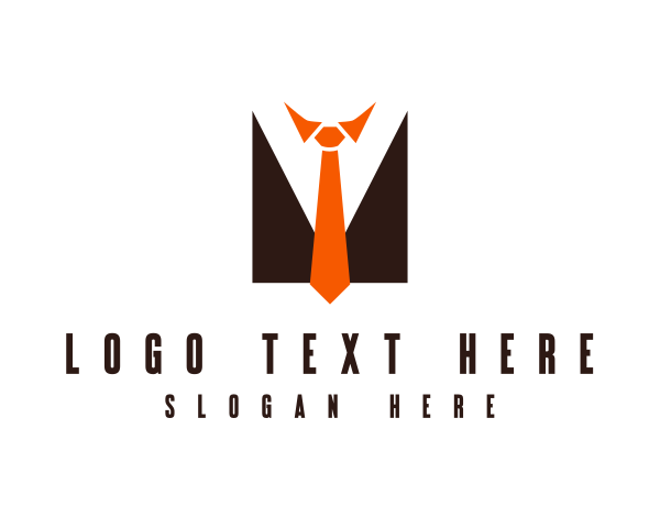 Businessman Suit Tie logo