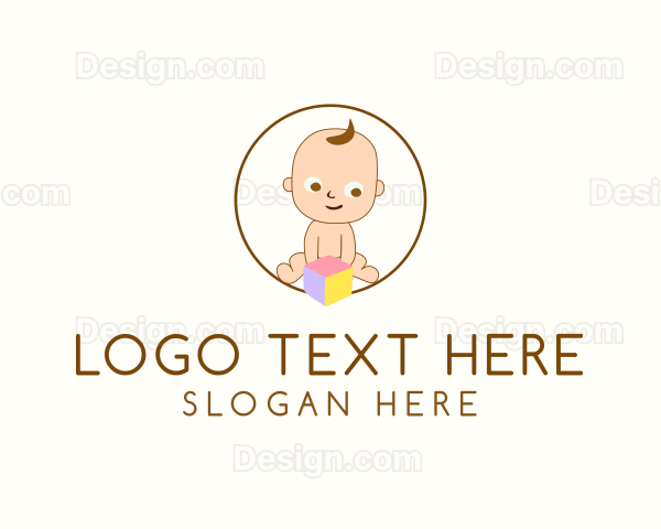 Toddler Toy Block Logo