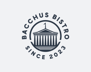 Greek Column Temple logo