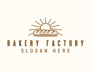 Loaf Bread Bakery logo design