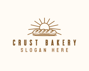 Loaf Bread Bakery logo design