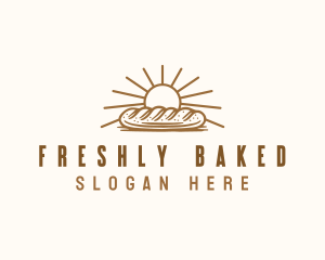 Loaf Bread Bakery logo design