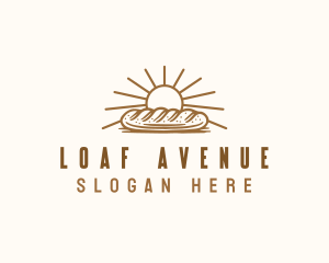 Loaf Bread Bakery logo design