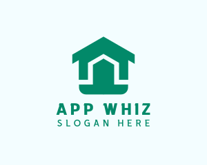 House Shopping Mobile App logo design