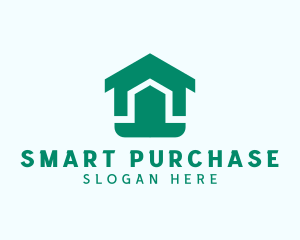 House Shopping Mobile App logo design