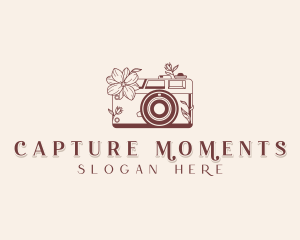 Photographer Floral Camera  logo