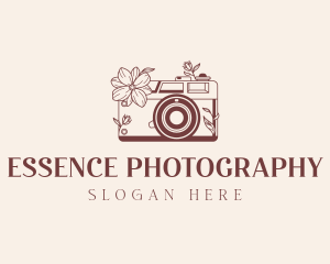 Photographer Floral Camera  logo