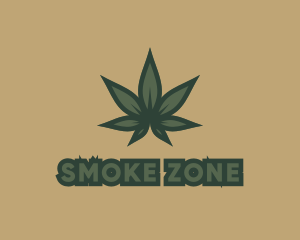 Green Plant Marijuana logo design