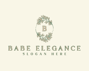 Elegant Nature Garden logo design