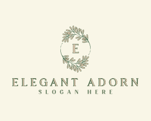 Elegant Nature Garden logo design