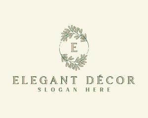 Elegant Nature Garden logo design