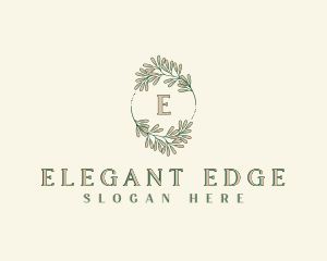 Elegant Nature Garden logo design