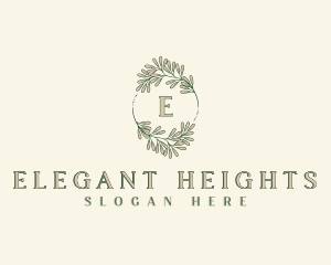 Elegant Nature Garden logo design