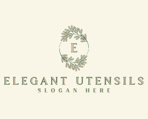 Elegant Nature Garden logo design