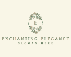 Elegant Nature Garden logo design