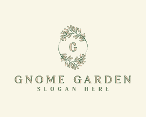 Elegant Nature Garden logo design