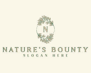 Elegant Nature Garden logo design