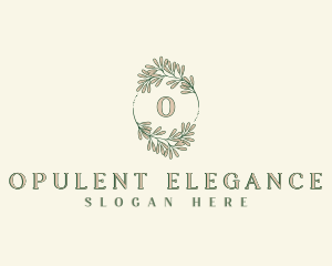 Elegant Nature Garden logo design