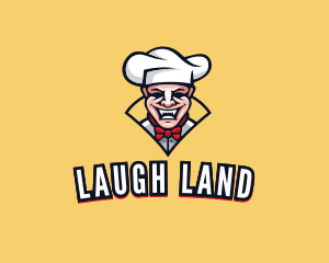 Evil Laughing Chef logo design