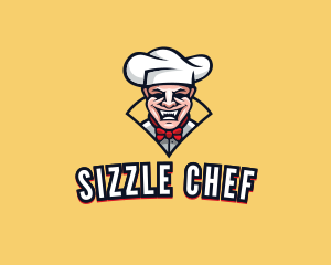 Evil Laughing Chef logo design