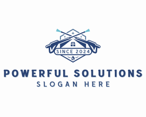 Sanitation Pressure Washer logo design