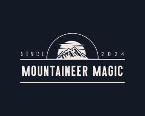 Mountain Trek Travel  logo design