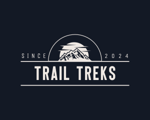 Mountain Trek Travel  logo design