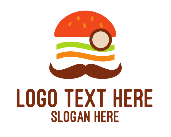 Burger logo example 2