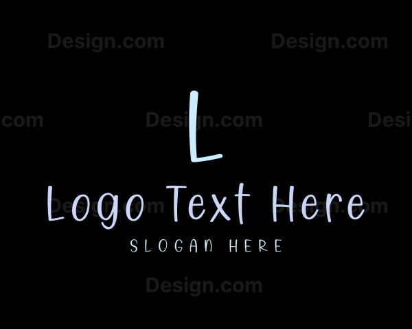 Simple Handwritten Brand Logo