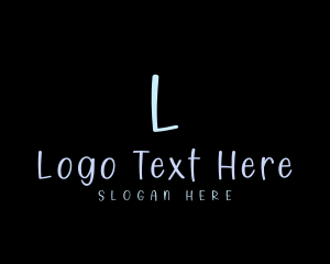 Simple Handwritten Brand logo