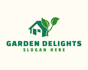 Plant House Gardening logo design